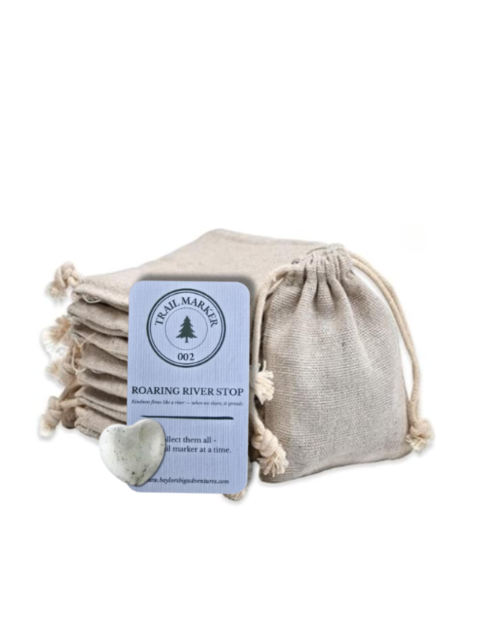 Papa and Baylor Go Fishing Adventure Bundle (Hardcover Picture Book + Tin + Heart Pebble Keepsake) - Image 8